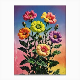 Colorful Cosmos Canvas Print