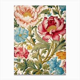 Floral Wallpaper 188 Canvas Print