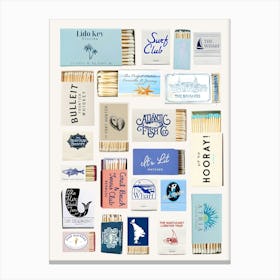 Matchboxes 3 Canvas Print