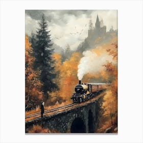 Harry Potter Train Canvas Print