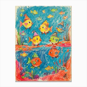 Fishes In The Sea Canvas Print