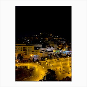 Night In A City Canvas Print