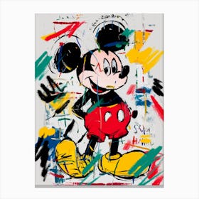 Mickey Mouse 1 Canvas Print