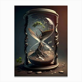 Hourglass Canvas Print