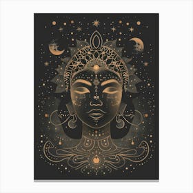 Zen Goddess Canvas Print