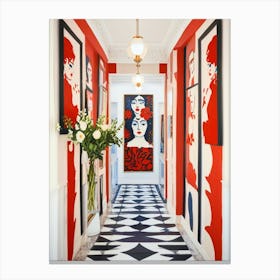 Hallway Art Canvas Print