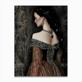 Gothic Woman 2 Canvas Print