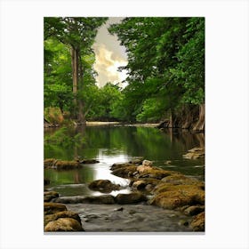 Texas River Canvas Print