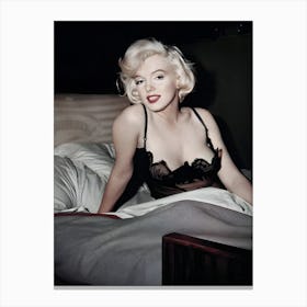 Actress Marilyn Monroe Film Some Like It Hot Canvas Print