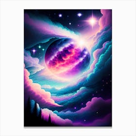 Velvet Cascade Canvas Print