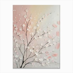 Sakura Blossom Painting Canvas Print