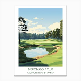 Merion Golf Club (East Course)   Ardmore Pennsylvania 3 Canvas Print