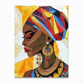 African Woman 207 Canvas Print