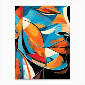 Abstract Portrait Of A Woman 78 Canvas Print