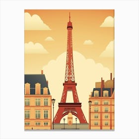 Paris Skyline Canvas Print