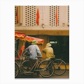 Hanoi Street Scene Canvas Print