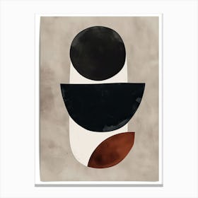 Milton Stone Park Bauhaus Minimalist Canvas Print