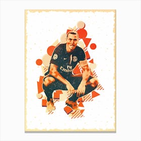 ibrahimovic 2 Canvas Print