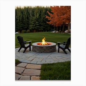 Fire Pit 1 Canvas Print