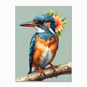 Kingfisher 10 Canvas Print