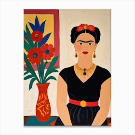 Frida Kahlo 8 Canvas Print