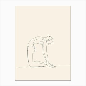 Yoga Pose 15 Canvas Print