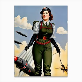 Sailor Girl 3 Canvas Print