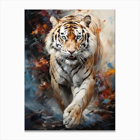 Tiger Stripes Canvas Print