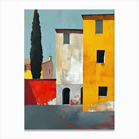 Verona Ventures: Houses with a Touch of Romance, Italy Canvas Print