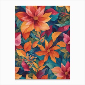 Floral Pattern Canvas Print