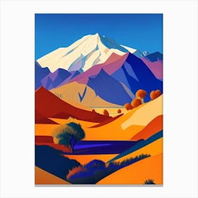 Gobi Gurvansaikhan National Park Mongolia Pop Matisse Canvas Print