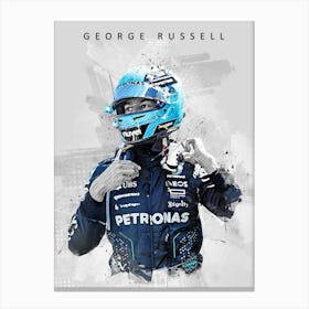 George Russell Portrait Canvas Print