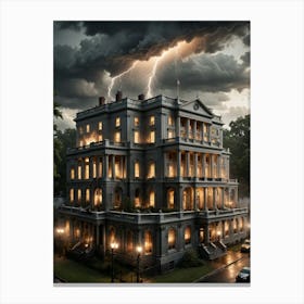 House Of Storm Canvas Print