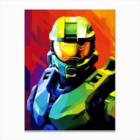 Halo Game Canvas Print