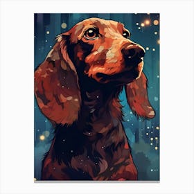 Dachshund 2 Canvas Print