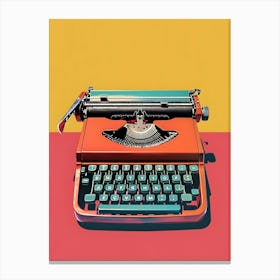 Typewriter 2 Canvas Print