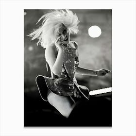 Lady Gaga Portrait Canvas Print