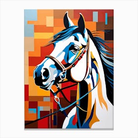 Modern Horse Art, 117 Canvas Print