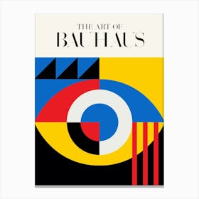 BAUHAUS ART Canvas Print