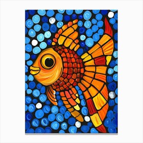 Goldfish Painting Canvas Print