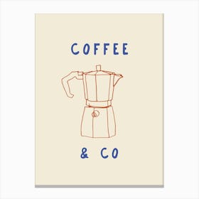 Coffee & Co Breakfast Canvas Print