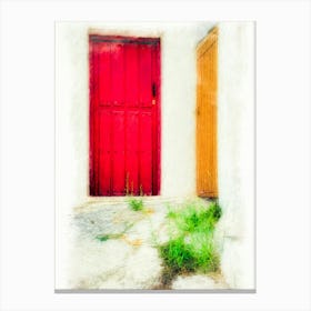Two Doors Of Andalusia Canvas Print