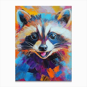 Raccoon 1 Canvas Print