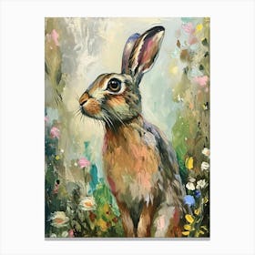 Dutch Rabbit Painting 3 Canvas Print