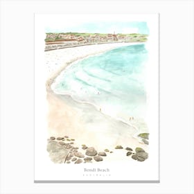 Bondi Beach Australia Canvas Print