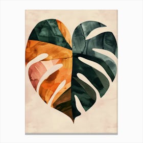 Heart Of Nature Canvas Print