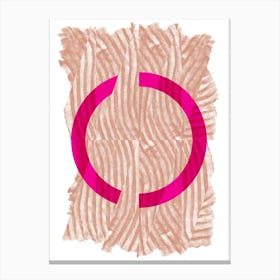 The Big O Pink Canvas Print