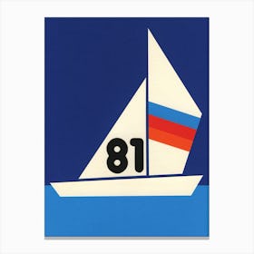 Sailing Regatta 81 Canvas Print