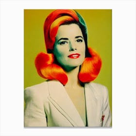 Parker Posey Colourful Pop Movies Art Movies Canvas Print
