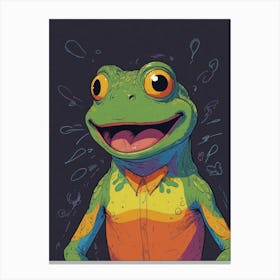 Frog! 7 Canvas Print